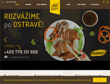 Tablet Screenshot of gutyfood.com